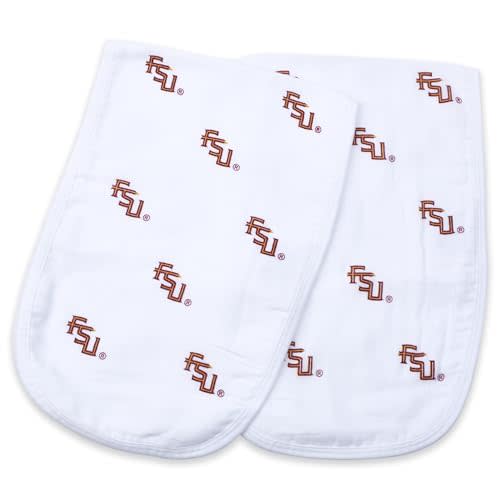 Three Little Anchors Florida State University Burp Cloths 2pack