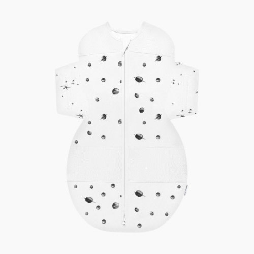 Happiest Baby Snoo Sack - Ivory Planets With White Wings, Large