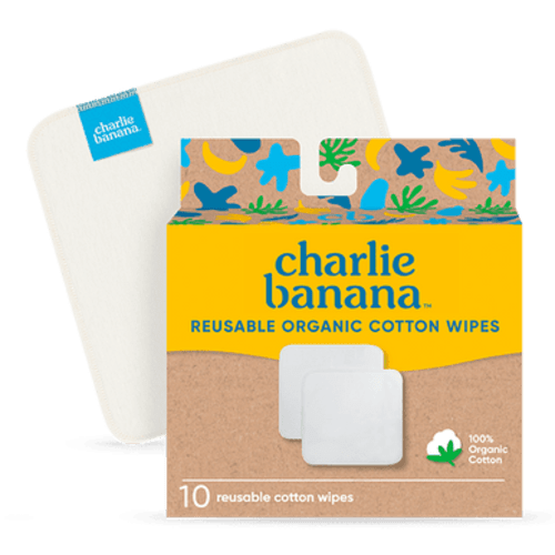 Baby Wipes | Organic Cotton Baby Wipes | Charlie Banana