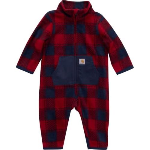 Carhartt Kid's CM5410 Long-Sleeve Printed Zip-Front Coverall