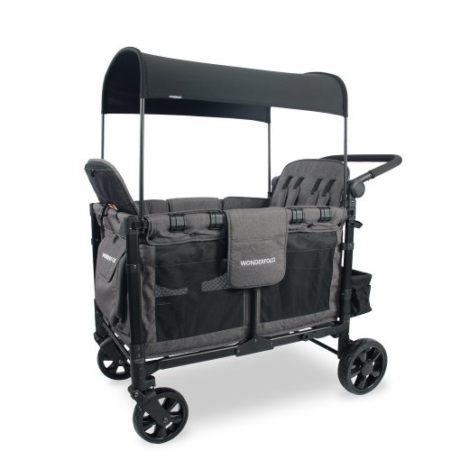 Wonderfold W4 Elite 4-Seater Quad Stroller Wagon