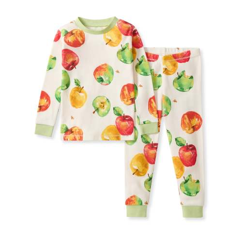 Apple Picking Cotton Two-Piece Pajamas | Burt’s Bees Baby® – Burt's Bees Baby