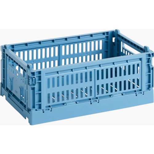 Hay Crate - Small, Sky Blue
