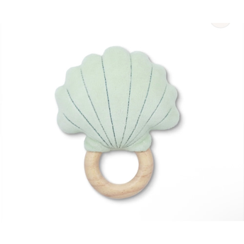 Teal Shell Rattle