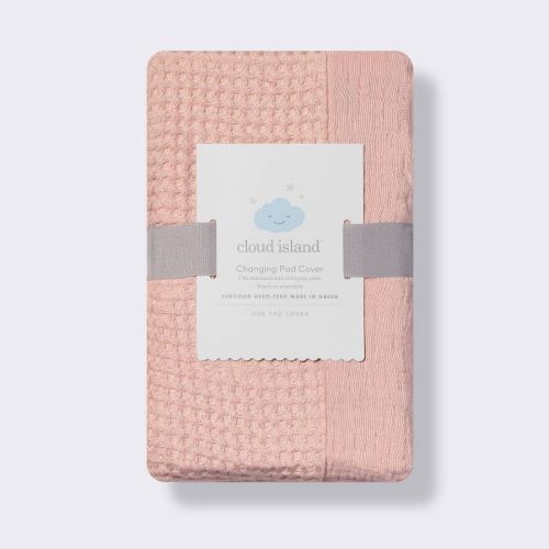 Muslin Waffle Changing Pad Cover - Pink - Cloud Island™