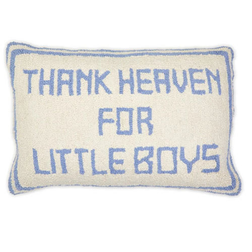 Two's Company Thank Heaven Punch Embroidery Decorative Throw Pillow – Smyth Jewelers