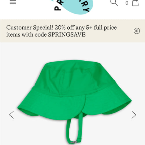 Baby sun hat | Primary.com