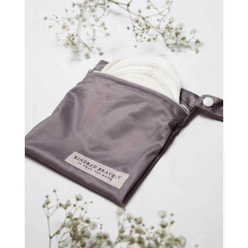 Organic Bamboo Reusable Nursing Pads - Kindred Bravely