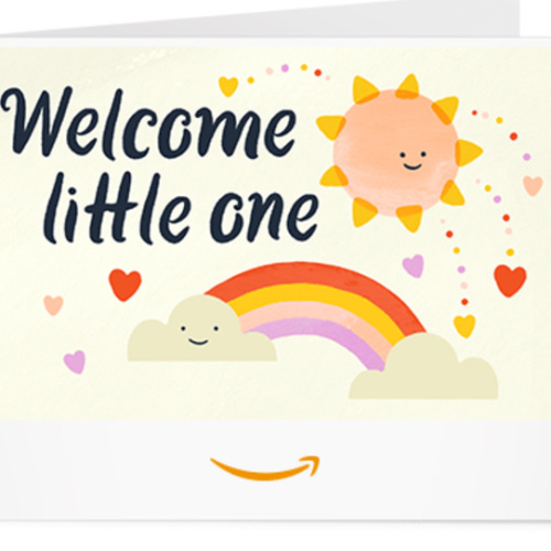 Amazon.com: Amazon Gift Card - Print - Welcome Rainbow: Gift Cards