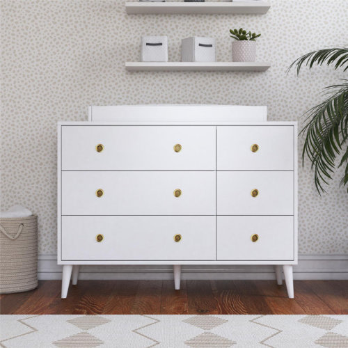 Novogratz Harper 6-Drawer Storage Dresser | Wayfair