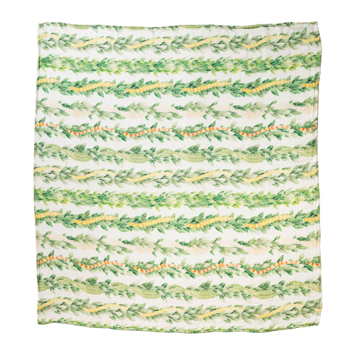 The Keiki Dept Bamboo Kapa Moe (Muslin Swaddle Blanket)