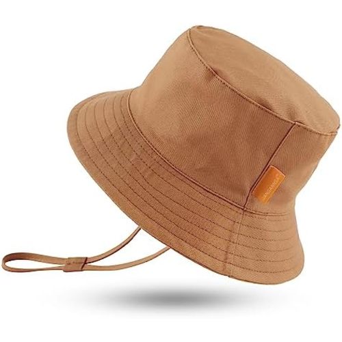 Cotton Baby Sun Hat Infant Toddler Boys Girls Bucket Hats Summer Sun Protection Kids Beach Caps