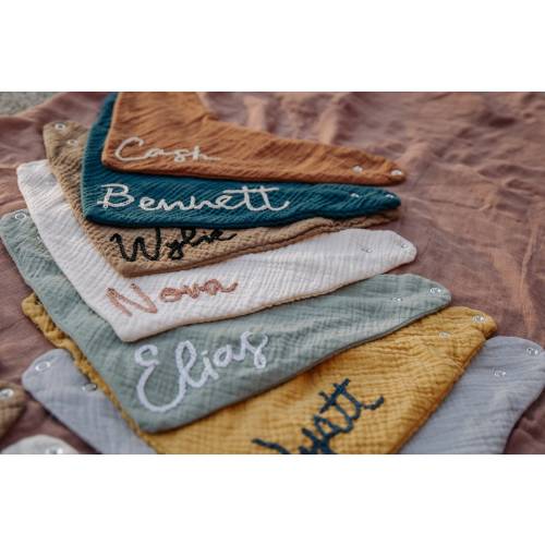 Hand Embroidered Bibs