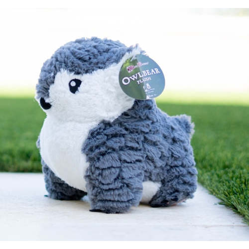 Owlbear Plush (Charcoal)
