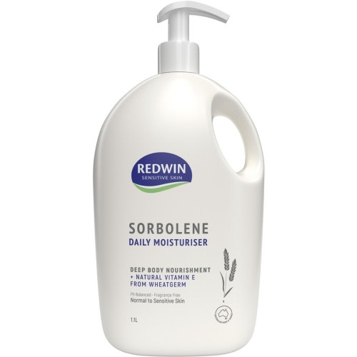 Redwin Sorbolene Daily Moisturiser Vitamin E 1.1L