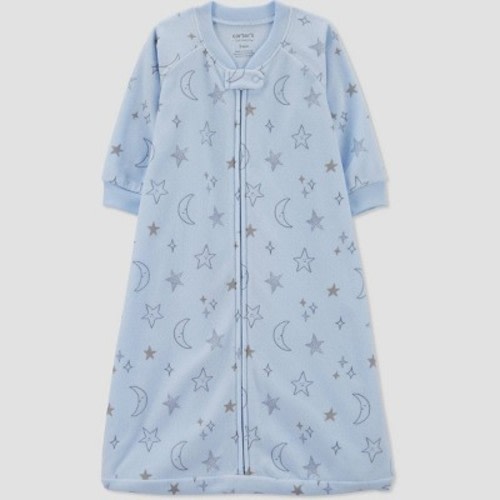 Carter's Just One You®️ Baby Boys' Sky & Stars Wearable Blanket - Blue 3-6M