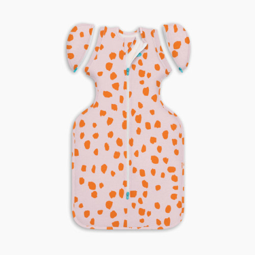 Love to Dream Swaddle Up Transition Bag Original 1.0 TOG - Pink -Jumbo Animal, Medium