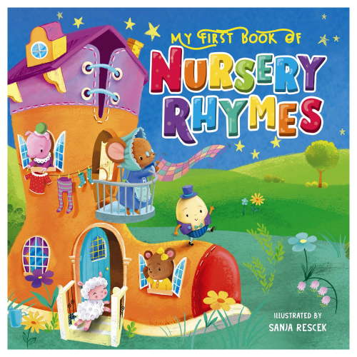 Little Hippo Books My First Book of Nursery Rhymes Baby Memory Book (Board Book)