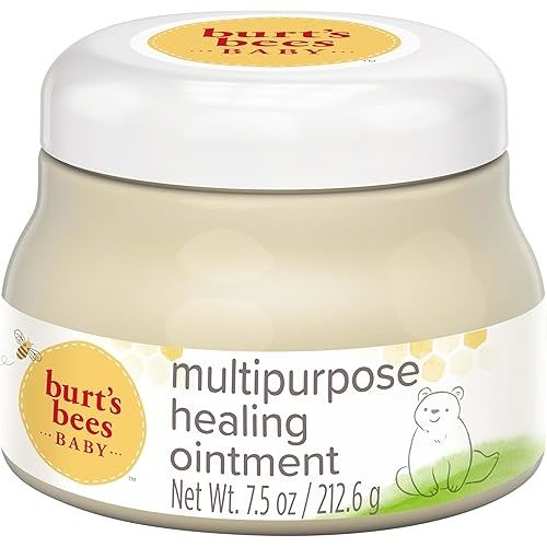 Burt's Bees Baby 100% Natural Multipurpose Healing Ointment, Face & Body Baby Ointment – 7.5 Ounce Tub