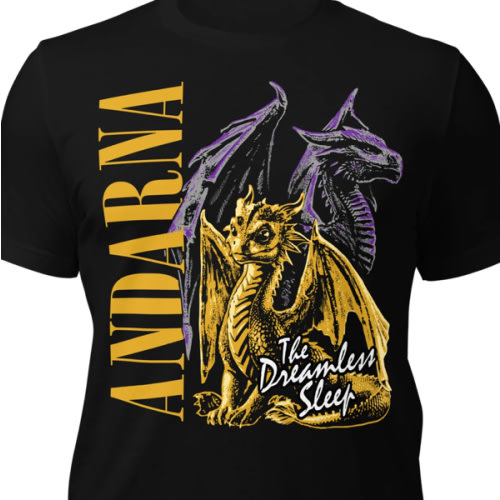 Andarna T-Shirt | Fourth Wing Merch – Caffeineandcurses