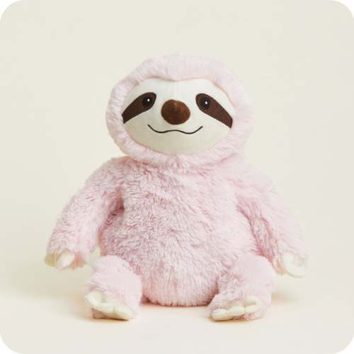 Microwavable Pink Sloth Warmies | Warmies USA