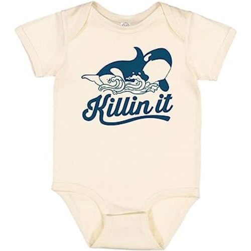 Killin' It Orca Baby Infant Bodysuit
