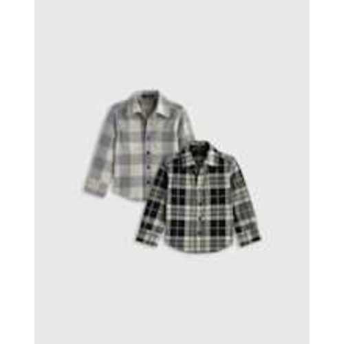 Stretch Sweater Fleece Shirt 2-Pack - Baby