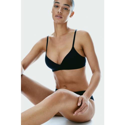 2-PACK PADDED SOFT-CUP COTTON BRAS