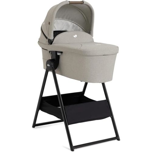 Joie Baby, Carry Cot, 2-in-1 Carry Cot & Sleep-Safe Bassinet (Dove)