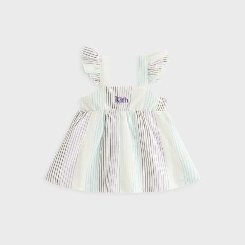 Kith Baby Striped Amina Mini Dress - Mykonos