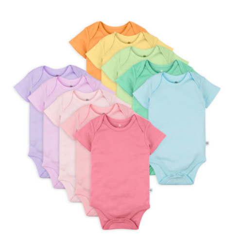 10-Pack Organic Cotton Short Sleeve Bodysuits | Honest Baby Clothing