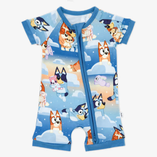 Bluey Blue Sleepytime Shorty Zippy – Little Sleepies