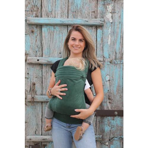 Baby Carrier Green Velvet (available in 20 colors).