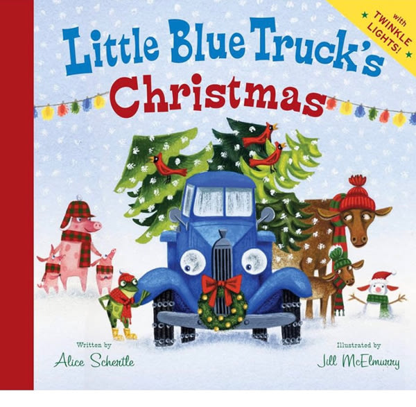 Little Blue Truck's Christmas: A Christmas Holiday Book for Kids