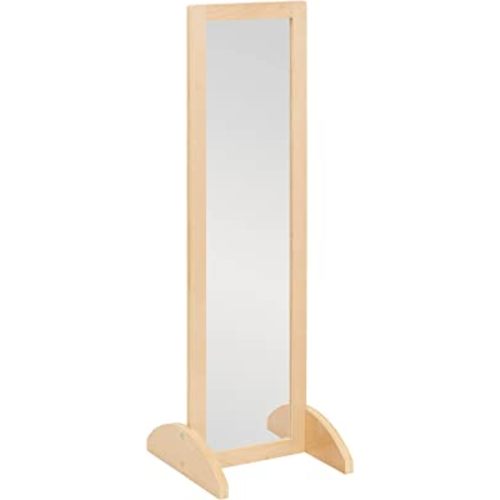 ECR4Kids Bi-Directional Mirror, Double-Sided, Natural