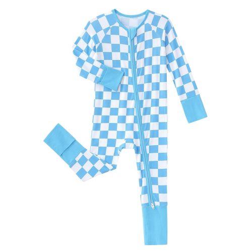 Baby Viscose from Bamboo Pajamas - Infant Boys Girls Footless Zippy Pjs Sleep 'N Play Clothes - One Piece Romper