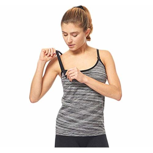 Clip-Down Double Opening Maternity Nursing Tanks (3 Pack) Size: M
