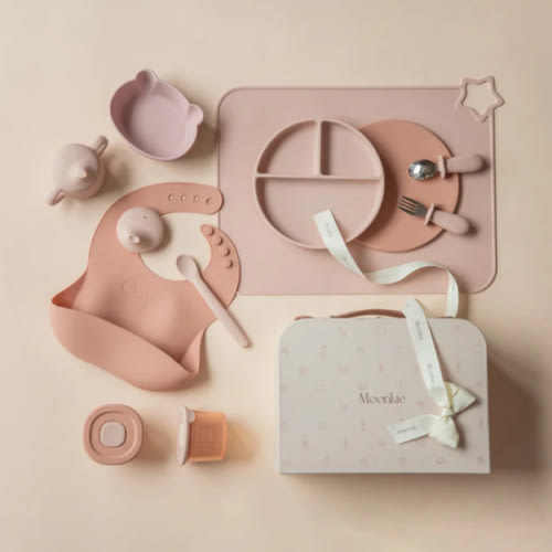 First Bites Gift Set (Blush/Muted)