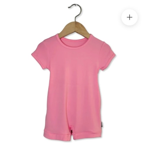 Pretty In Pink Shorty Romper