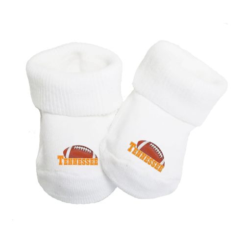 Baby Toe Bootie Socks for Tennessee Fans