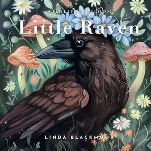 Little Raven: Educational Children's Picture Book About Ravens Filled With Real Photos, Art, & Raven Facts (Wildlife in Bloom)