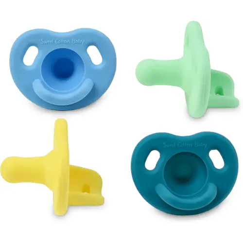 Pacifier – Soft Silicone – 0-36 Months – BPA Free – Natural Latch – Lightweight, Dishwasher Safe – for Newborns, Infants, Toddlers