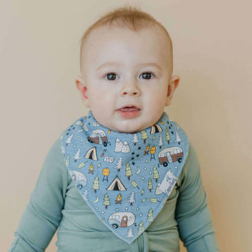 4 Pack Baby Bandana Bibs - Bridger