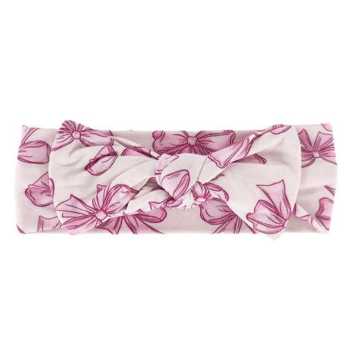 Pretty In Pink Bamboo Headband