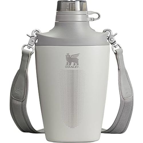 Stanley Cross Bottle | 23 oz Travel Bottle with Jacquard Strap | Leakproof Tritan Lid with Removable Straw | Recycled Stainless Steel | Double-Wall Vacuum Insulation