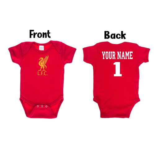 Van Slooten Liverpool F.C. Custom Red Bodysuit