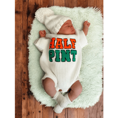 Sweater Romper, Half Pint