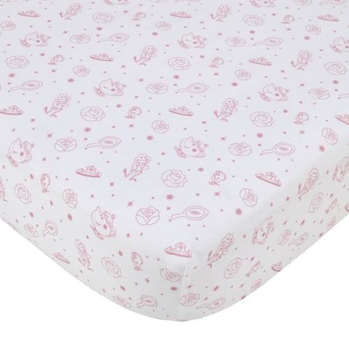 Disney Princess Make A Wish Fitted Crib Sheet