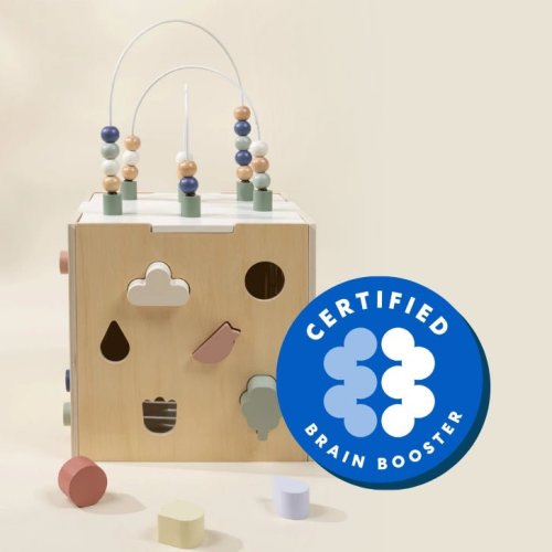 Coco Village Wooden Activity Cube – Mastermind Toys
