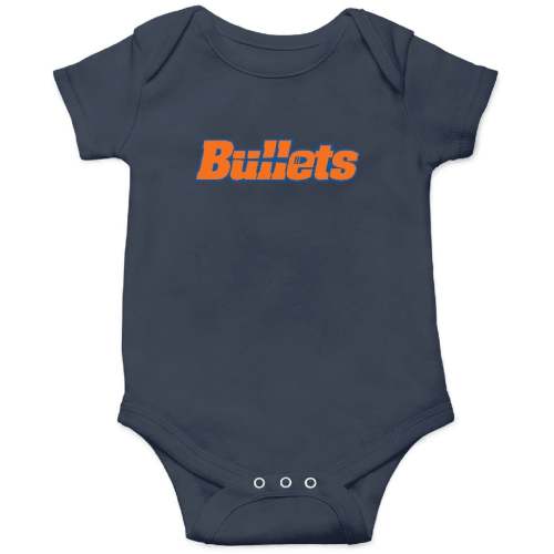 Gettysburg College bullets Onesies Kids's Short Sleeve Onesie 12M Navy sold by Varrsity | SKU 198266962 | Printerval